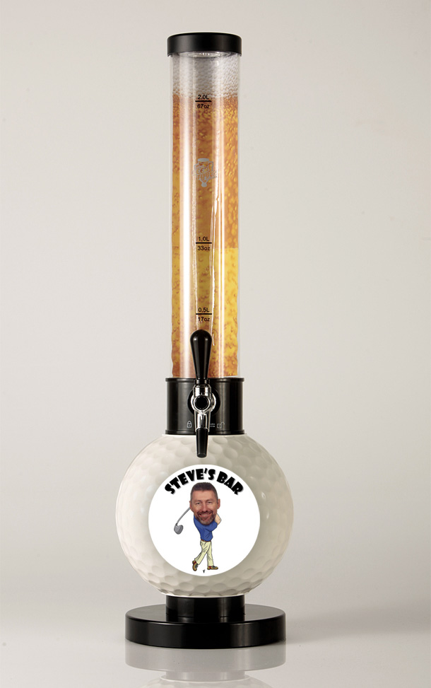 Golf Ball Beer Tube $249 