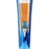 Metallic Blue Beer Tower