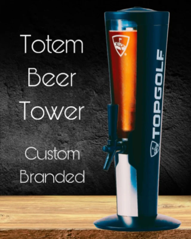 New - ‘2lt Totem Beer Tower’ with stainless steel Ice Chamber! Ideal for Clubs, Hotels, Bars & Restaurants. Custom Branded. Trade Rates. Immediate Delivery. Shop link in Bio. #beertower #beertowers #beertubes #beer